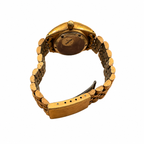 Dufonte by Lucien Piccard Vintage Gold-Tone Quartz Watch - Battery Required