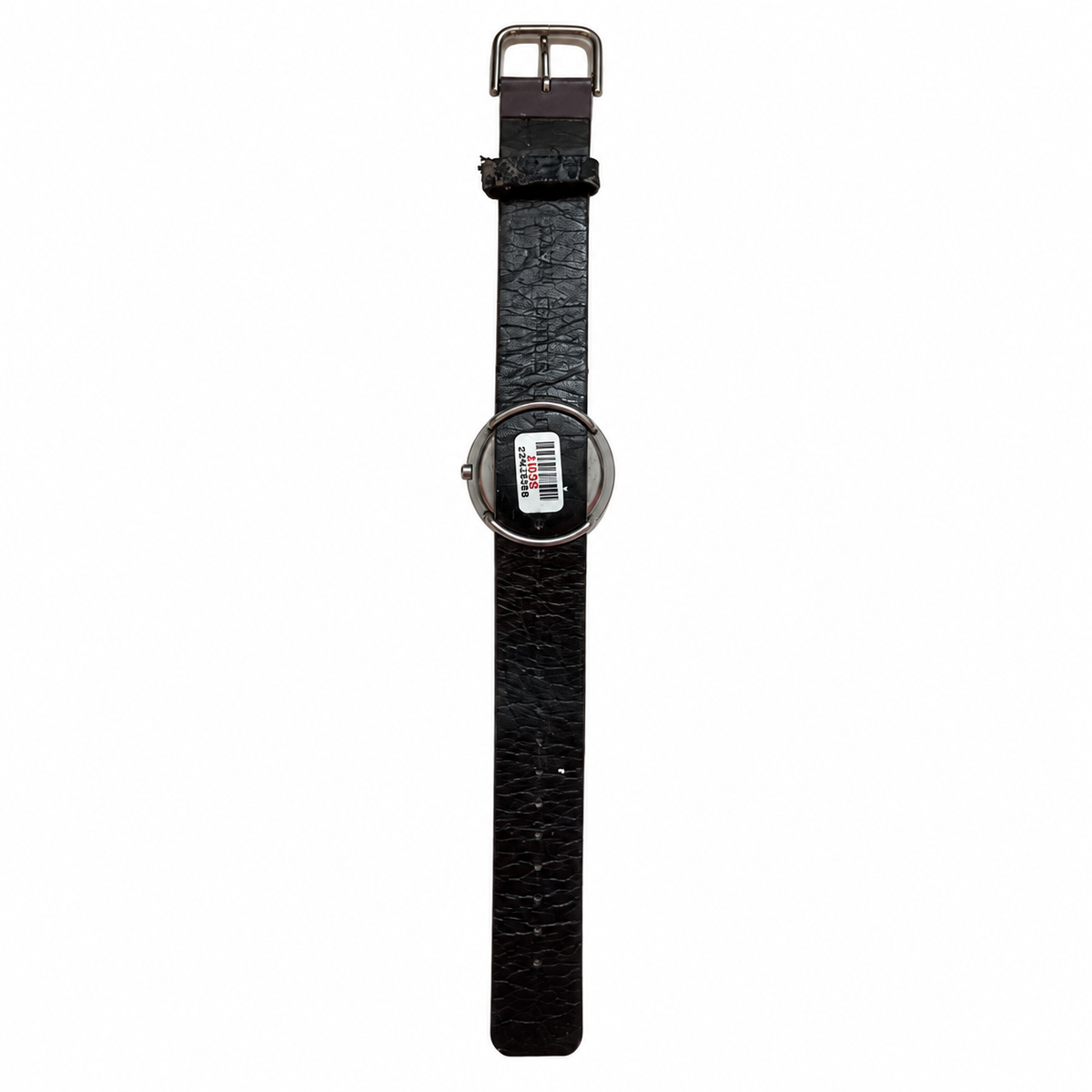 Vintage-Style Purple Stone-Dial Quartz Watch - Requires a Battery