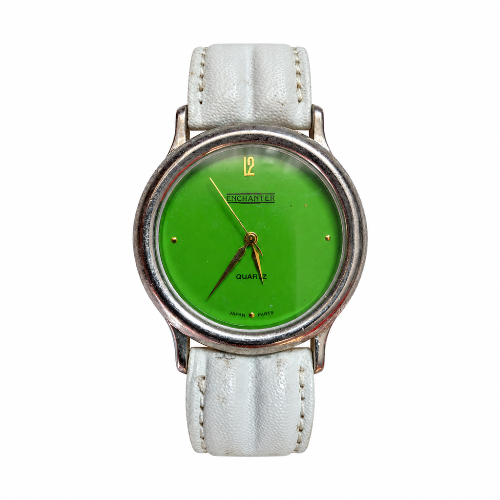 Vintage Enchanter Green Dial Quartz Watch - Requires a Battery