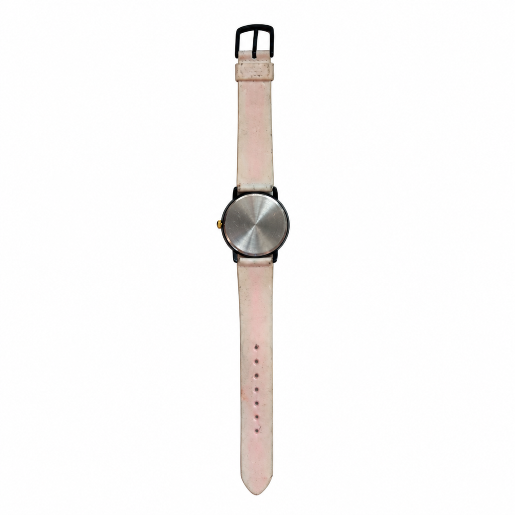 Vintage Cheval Pink Geometric Quartz Watch - Requires a Battery