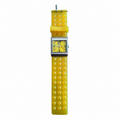 Vintage Mossimo Lego Yellow Square Analog Watch with - Battery Required