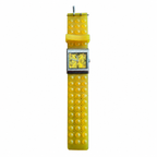 Vintage Mossimo Lego Yellow Square Analog Watch with - Battery Required