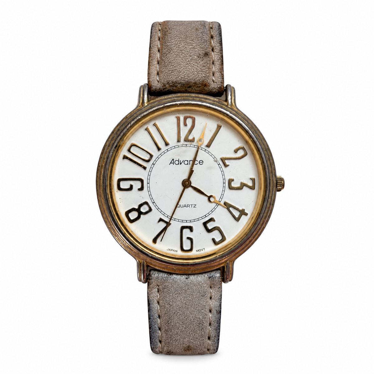Vintage Advance Oversized Numeral Quartz Watch - Requires a Battery