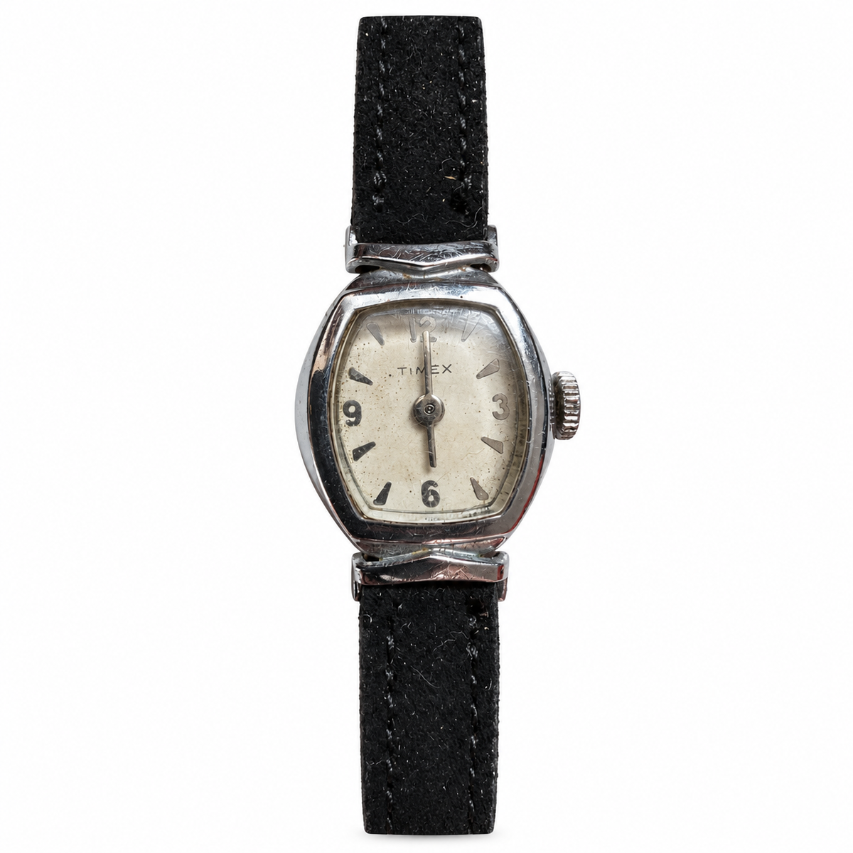 Vintage Timex Tonneau Mechanical Watch - Requires Winding