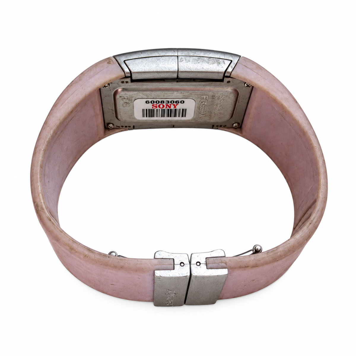 Vintage-Style Pink Digital Bracelet Watch - Requires a Battery