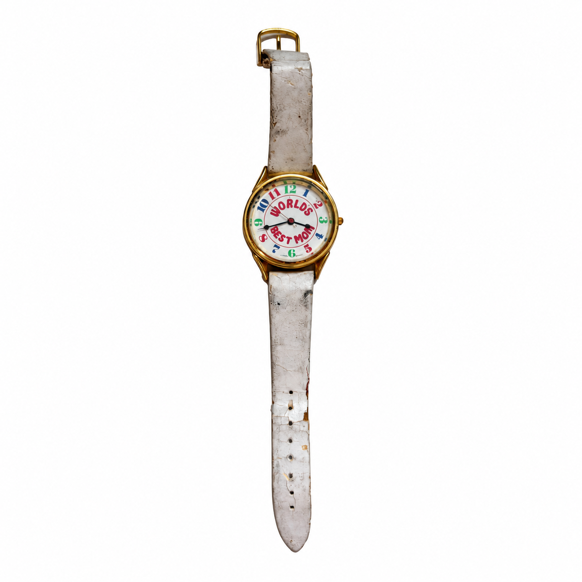 Vintage World's Best Mom Multicolor Quartz Watch - Requires a Battery