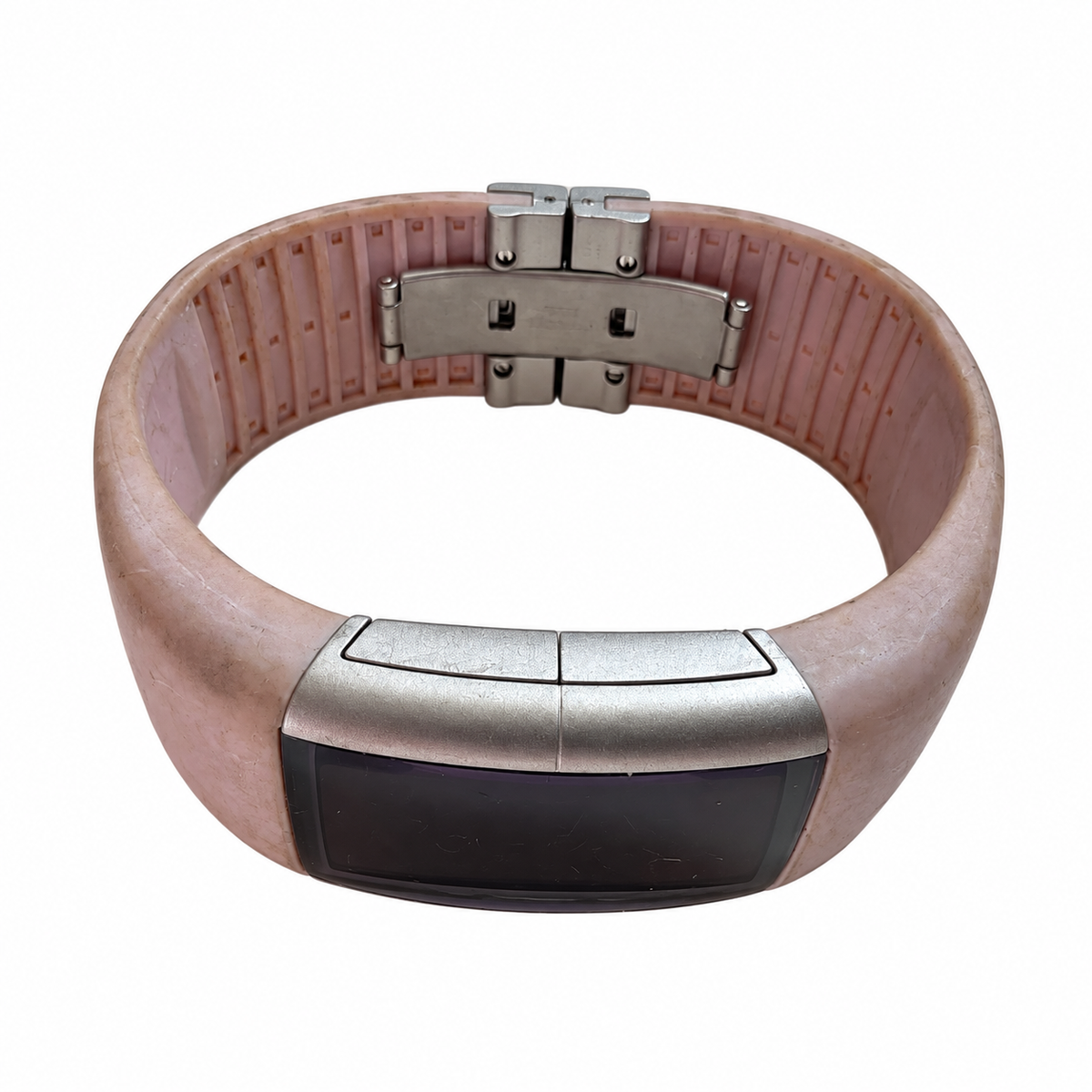 Vintage-Style Pink Digital Bracelet Watch - Requires a Battery