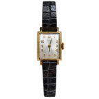 Vintage Timex Rectangular Mechanical Watch - Requires Winding