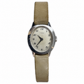 Vintage Timex Oval Silver Dial Mechanical Watch - Requires Winding