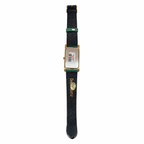 Vintage Le Baron Geometric Green Quartz Watch - Requires a Battery