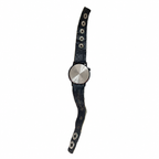 Vintage-Style Paisley Dial Cuff Quartz Watch - Requires a Battery