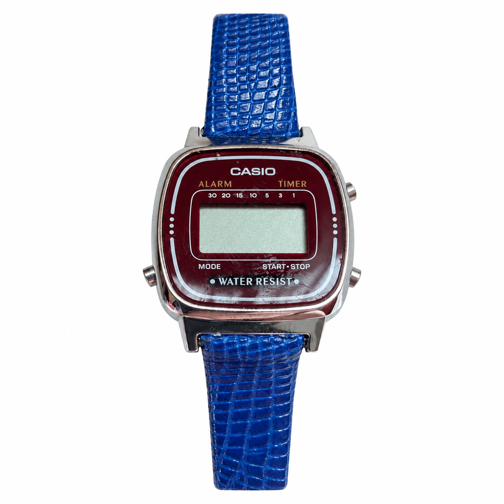 Vintage Casio Alarm Timer Digital Watch - Requires a Battery