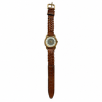 Vintage Sanyo Two-Tone Dial Quartz Watch - Requires a Battery