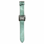 Vintage Edward Lynn Rectangular Silver Dial Quartz Watch - Requires a Battery