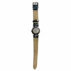 Vintage Edward Lynn Blue Oval Dial Quartz Watch - Requires a Battery
