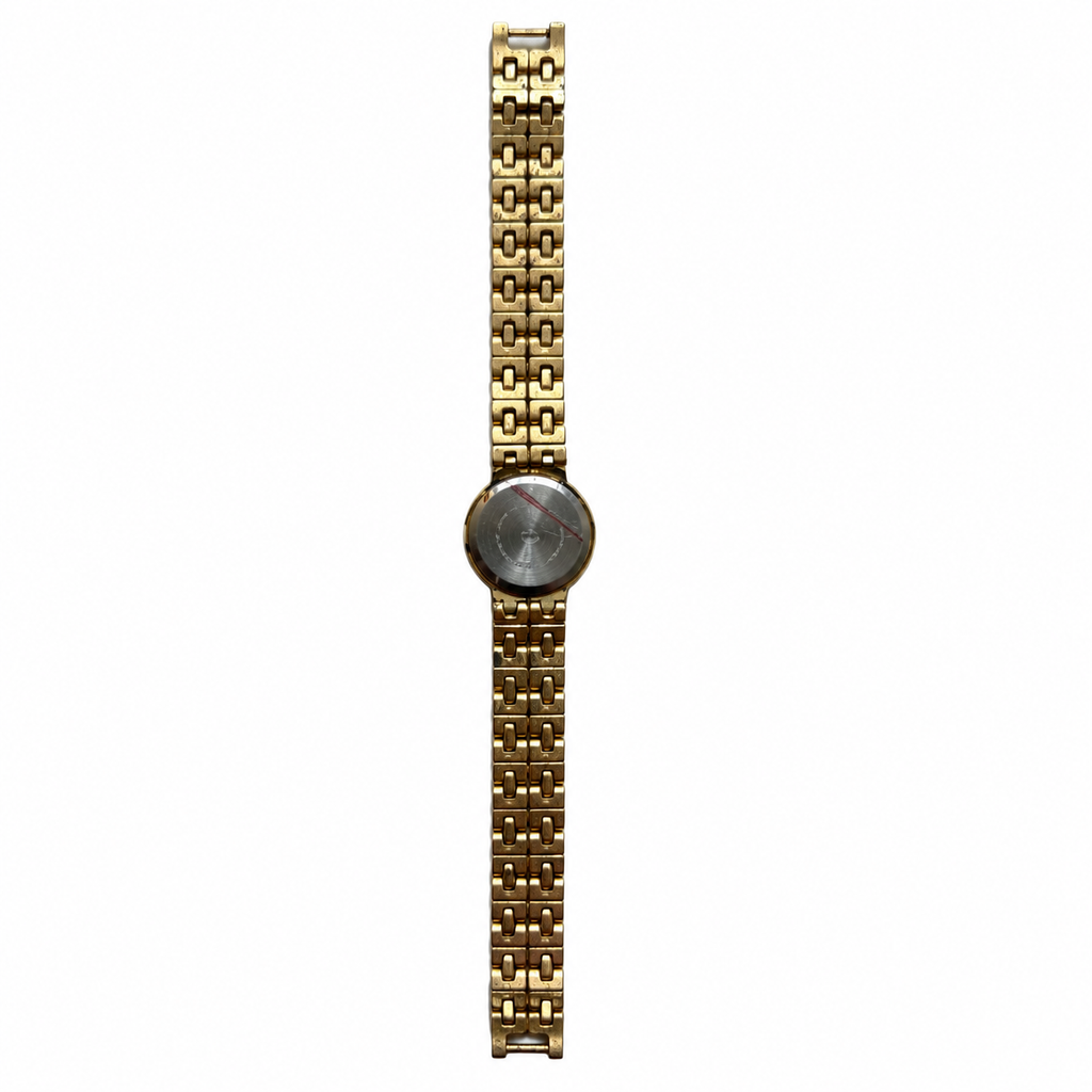 Vintage Beau Brummell Roman Numeral Gold-Tone Quartz Watch - Requires a Battery