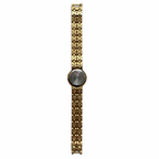 Vintage Beau Brummell Roman Numeral Gold-Tone Quartz Watch - Requires a Battery