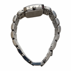 Vintage Relic Crystal Bezel Black Dial Quartz Bracelet Watch - Requires a Battery