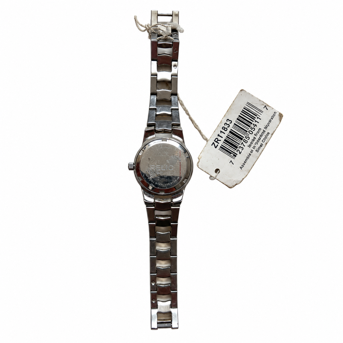 Vintage Relic 165 Feet Two-Tone Date Quartz Watch - Requires a Battery