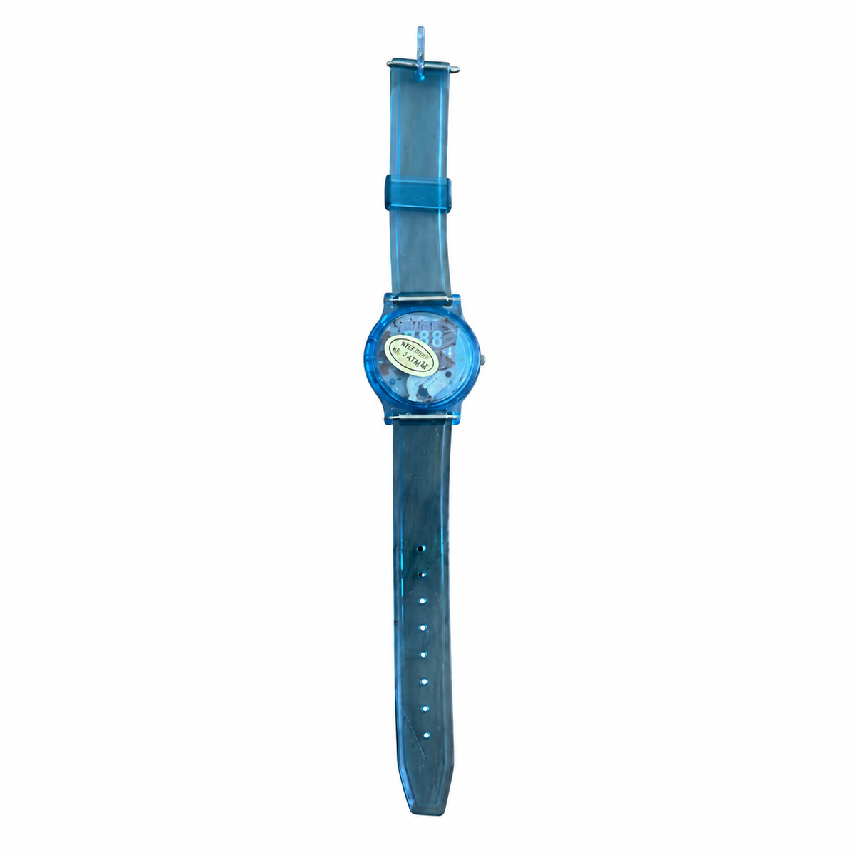 Vintage Unbranded Floating Beads Digital Watch - Transparent - Battery Required