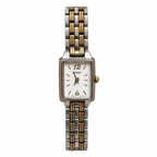 Vintage Seiko Rectangular Two-Tone Quartz Bracelet Watch - Requires a Battery