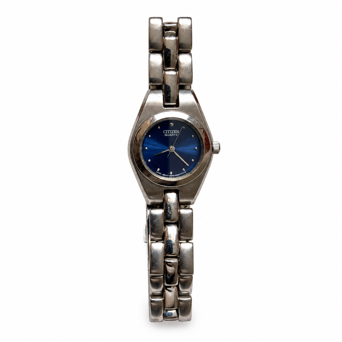Vintage Citizen 5930-D22471-KA Blue Dial Quartz Watch - Requires a Battery