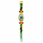 Vintage Audel Skateboard Digital Kids Watch - Yellow/Green - Battery Required