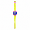 Vintage Unbranded Memphis-Style Digital Watch - Neon - Battery Required