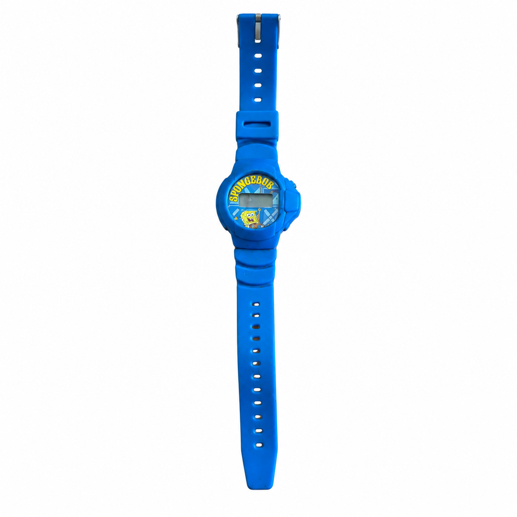 Vintage 2005 Viacom SpongeBob SquarePants Digital Kids Watch - Battery Required