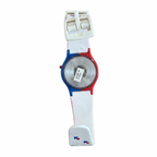 Vintage Jordache Digital Quartz Watch - Red/Blue/White - Battery Required
