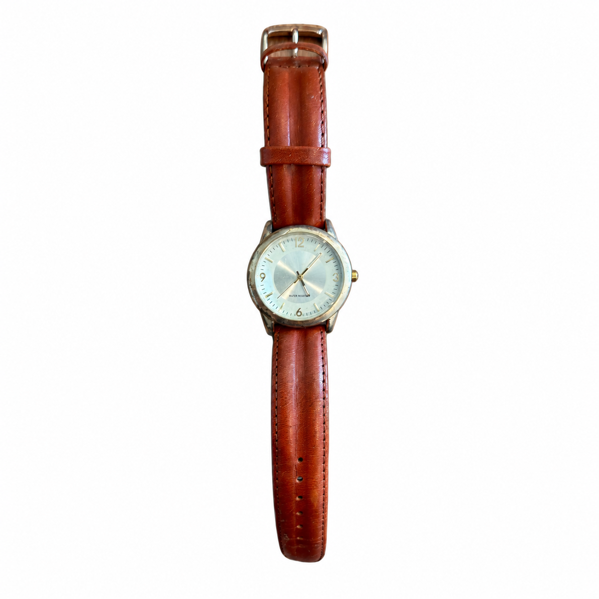 Vintage Speidel Quartz Dress Watch - Silver Dial Gold-Tone - Battery Required