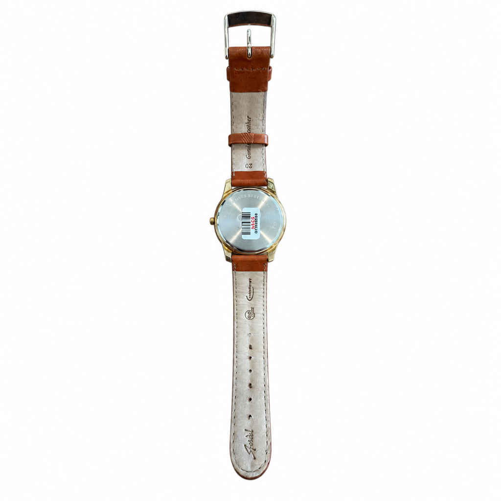 Vintage Speidel Quartz Dress Watch - Silver Dial Gold-Tone - Battery Required