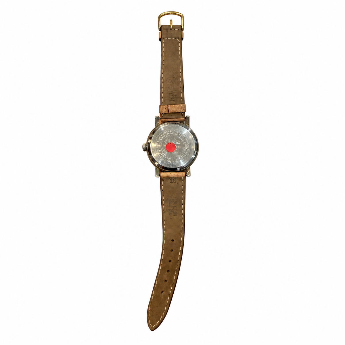Vintage Lourin Perrard Super Automatic 25 Jewels Date Watch - Requires Winding