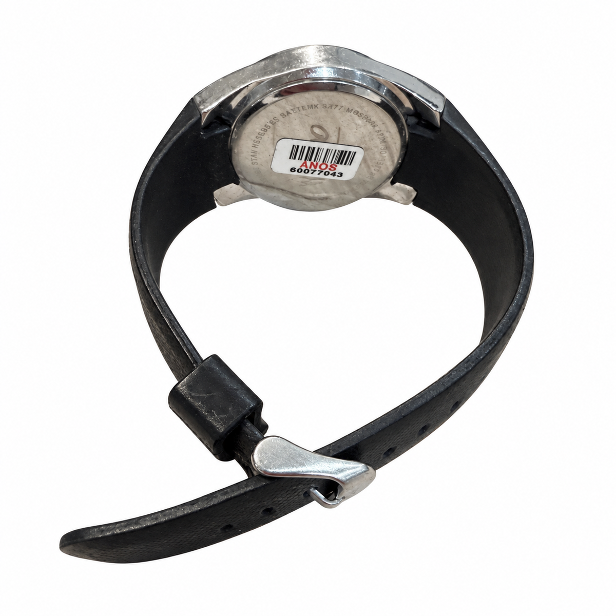 Vintage Mossimo World Time-Style Black Dial Quartz Watch with Black Strap - Requires a Battery