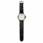 Vintage Hugo Maxx White Dial Date Japan Quartz Water-Resistant Watch - Requires a Battery