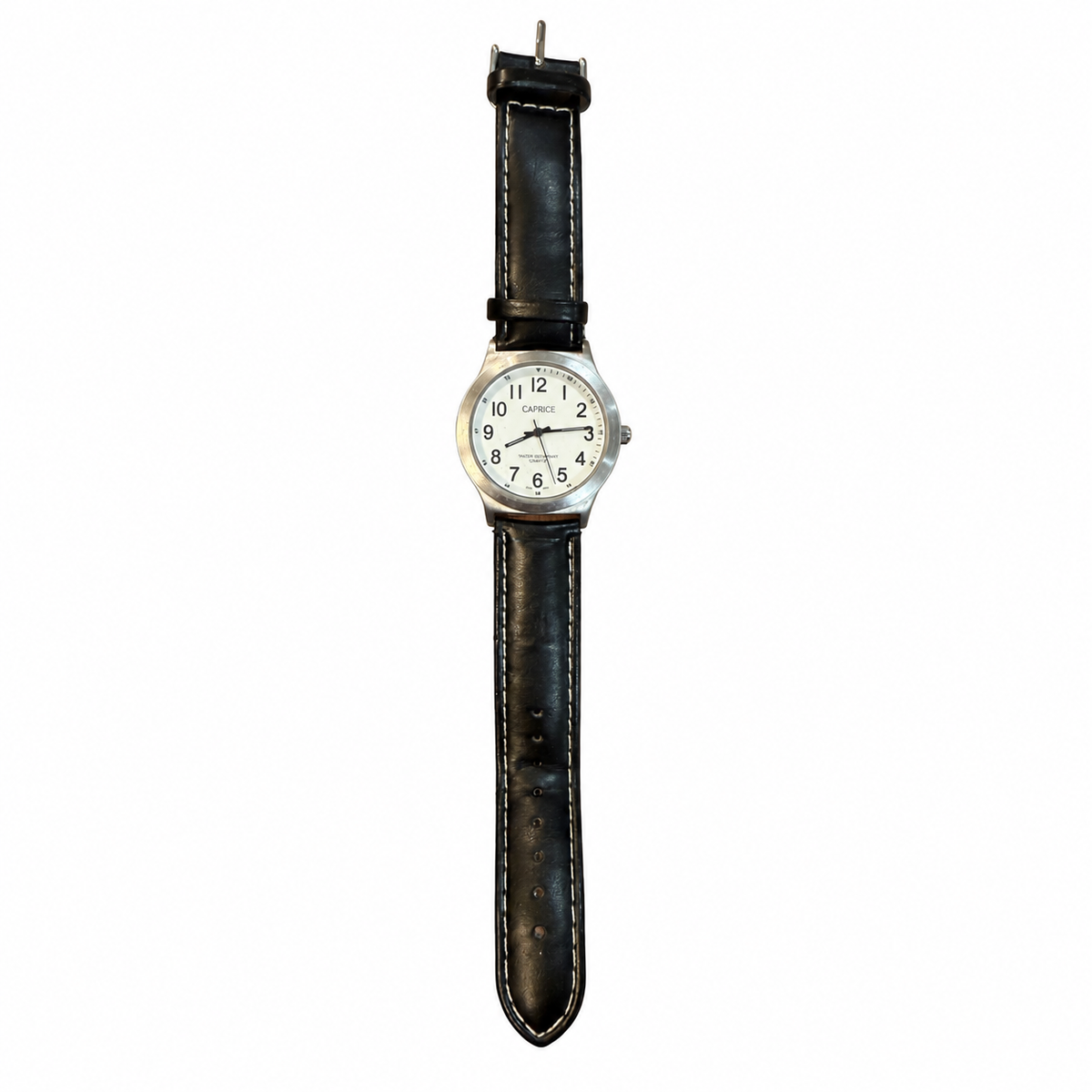 Vintage Caprice White Dial 30M Water Resistant Quartz Watch - Requires a Battery