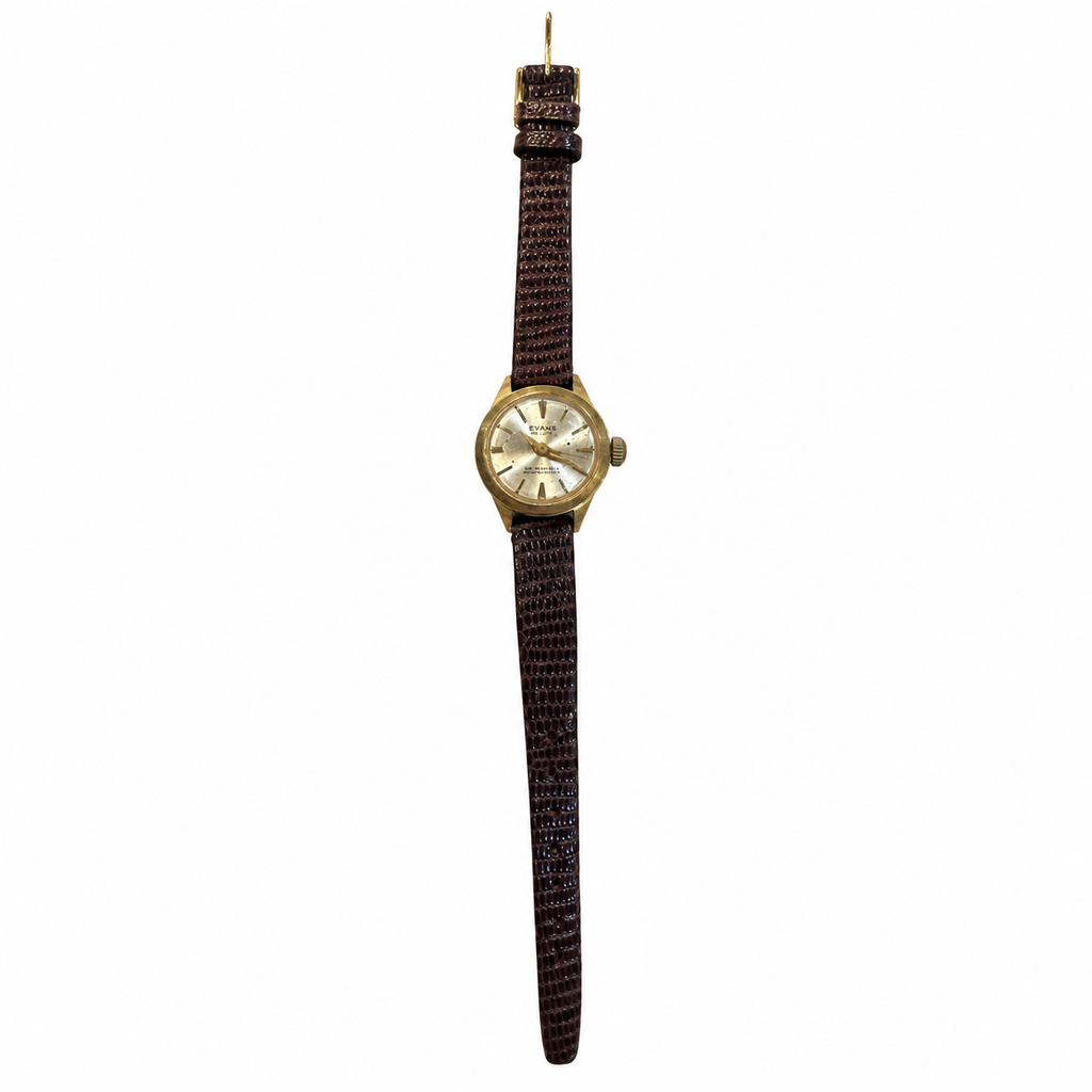 Vintage Evans De Luxe 27 Waterproof Antimagnetic Mechanical Watch - Requires Winding