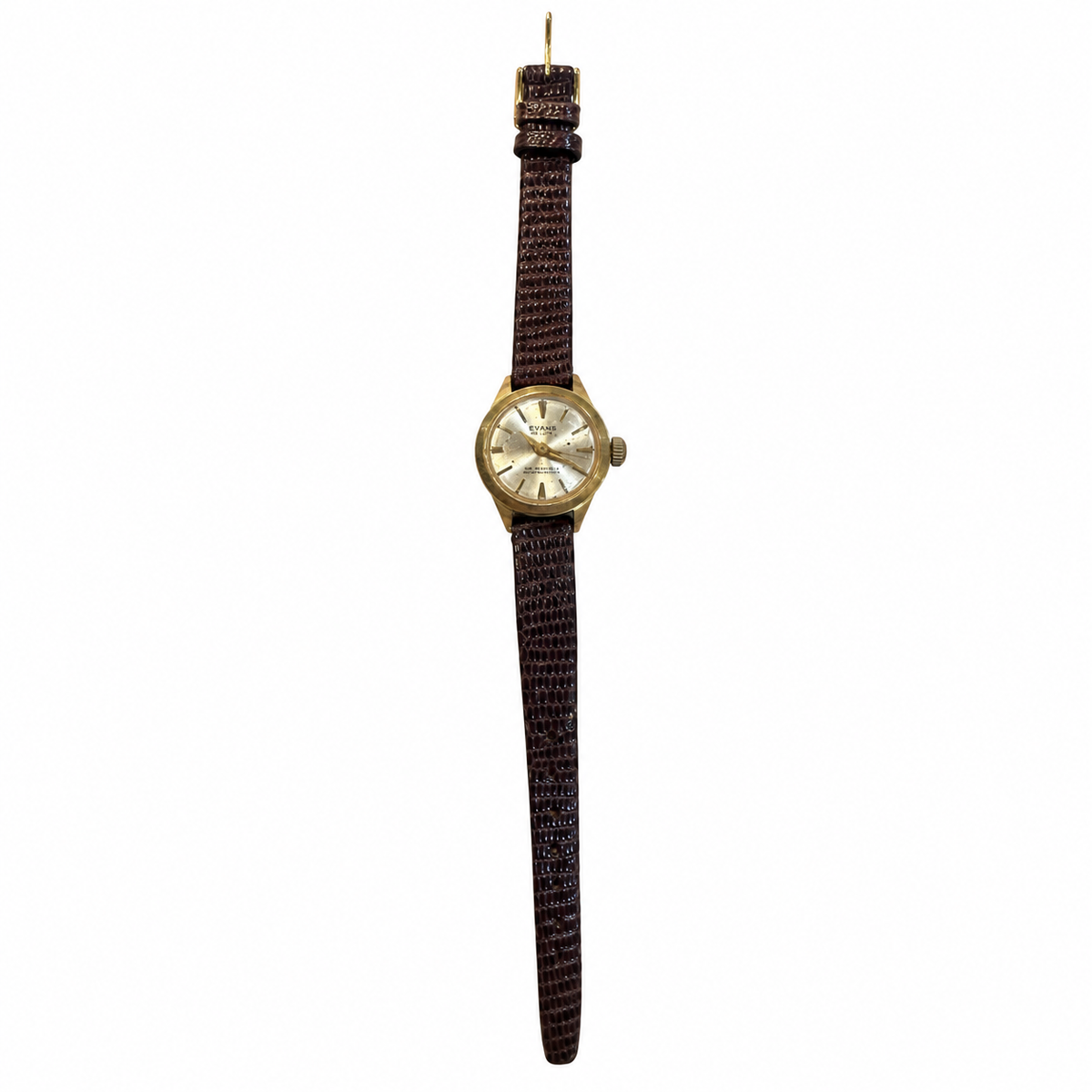 Vintage Evans De Luxe 27 Waterproof Antimagnetic Mechanical Watch - Requires Winding