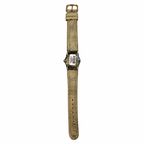 Vintage Jessica Roman Numeral Tennis Racket Pattern Quartz Watch - Requires a Battery