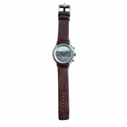Vintage Diesel Only The Brave Ana-Digi World Time Watch - Battery Required