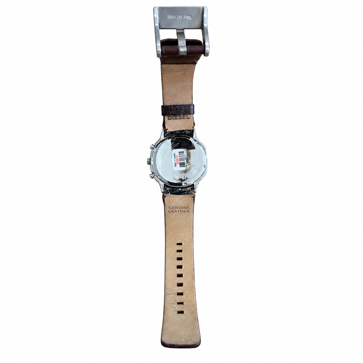 Vintage Diesel Only The Brave Ana-Digi World Time Watch - Battery Required