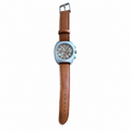 Vintage Mossimo Big Face Quartz Chronograph Watch - Brown - Battery Required