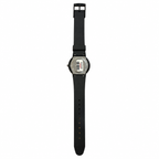 Vintage Timex White Dial Black Resin Strap Quartz Watch - Requires a Battery
