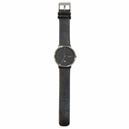 Vintage Skagen Ancher SKW6320 Grey Dial Titanium Leather Watch - Requires a Battery