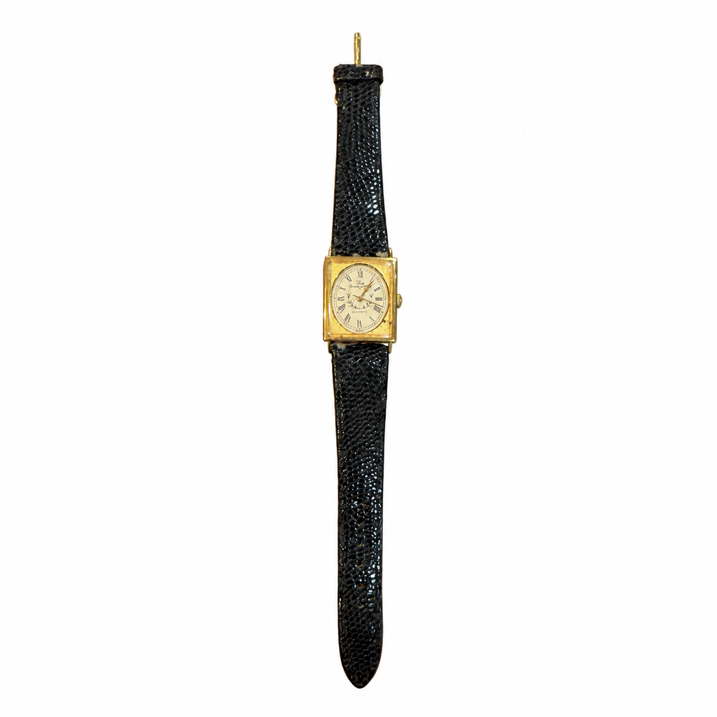 Vintage Tali Beverly Hills Gold-Tone Roman Numeral Quartz Watch - Requires a Battery