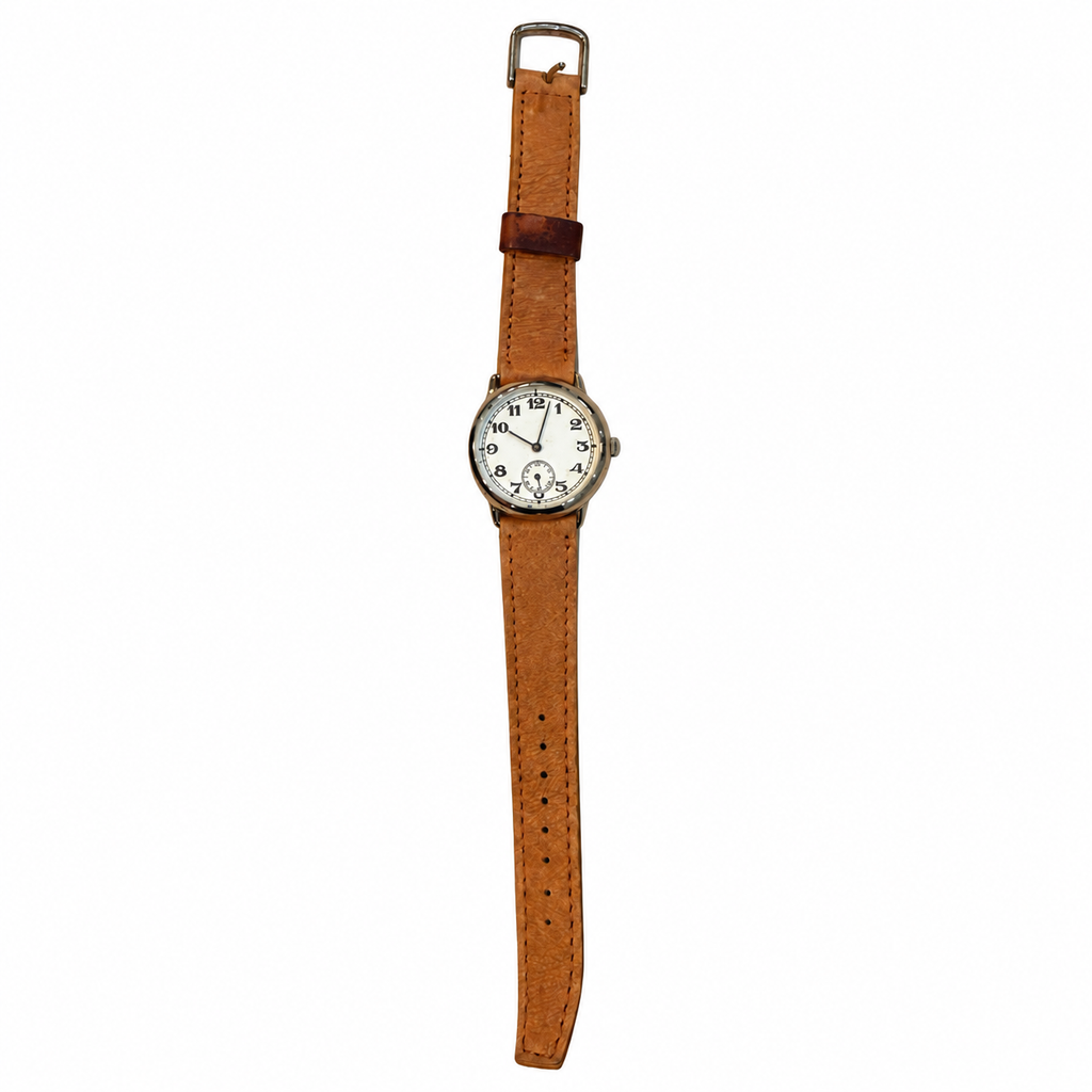 Vintage Retro Small Seconds Japan Movement Watch - Requires a Battery