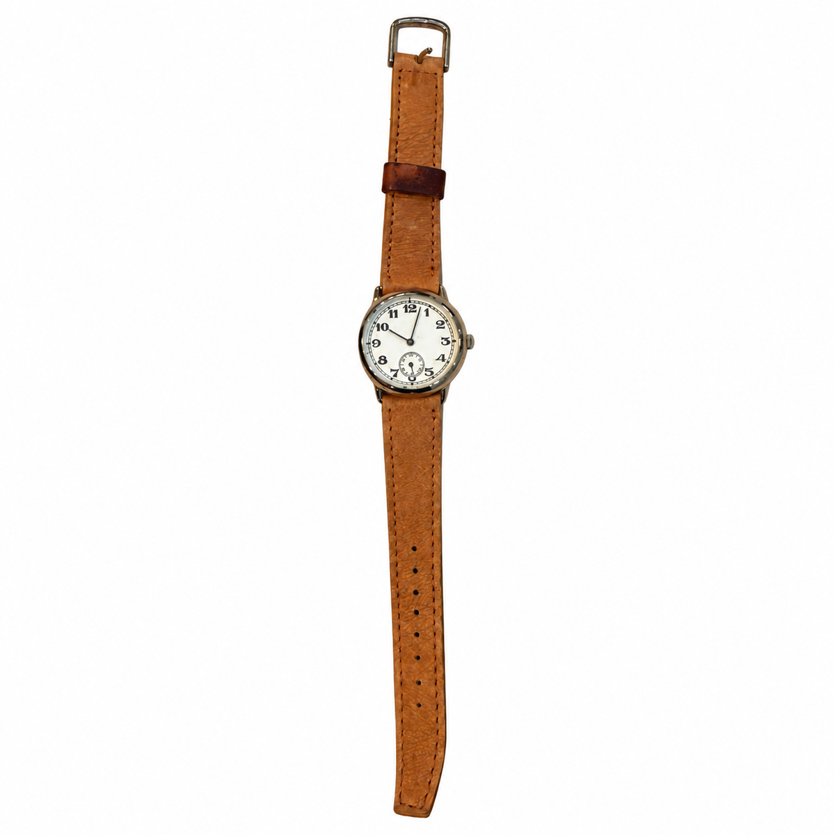 Vintage Retro Small Seconds Japan Movement Watch - Requires a Battery