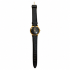 Vintage Minimalist Black Dial Japan Quartz Watch - Requires a Battery