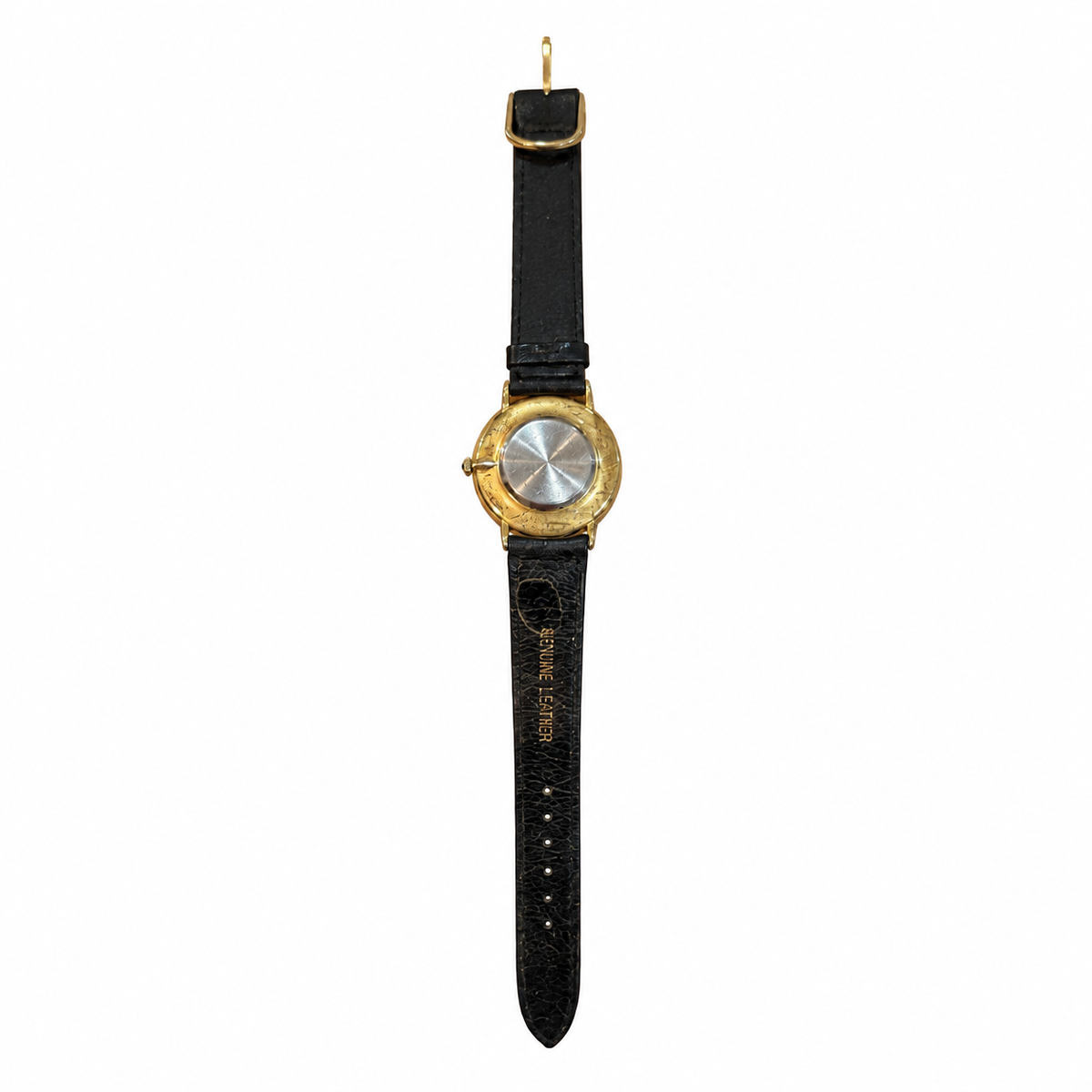 Vintage Minimalist Black Dial Japan Quartz Watch - Requires a Battery