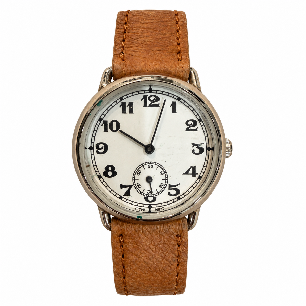 Vintage Retro Small Seconds Japan Movement Watch - Requires a Battery